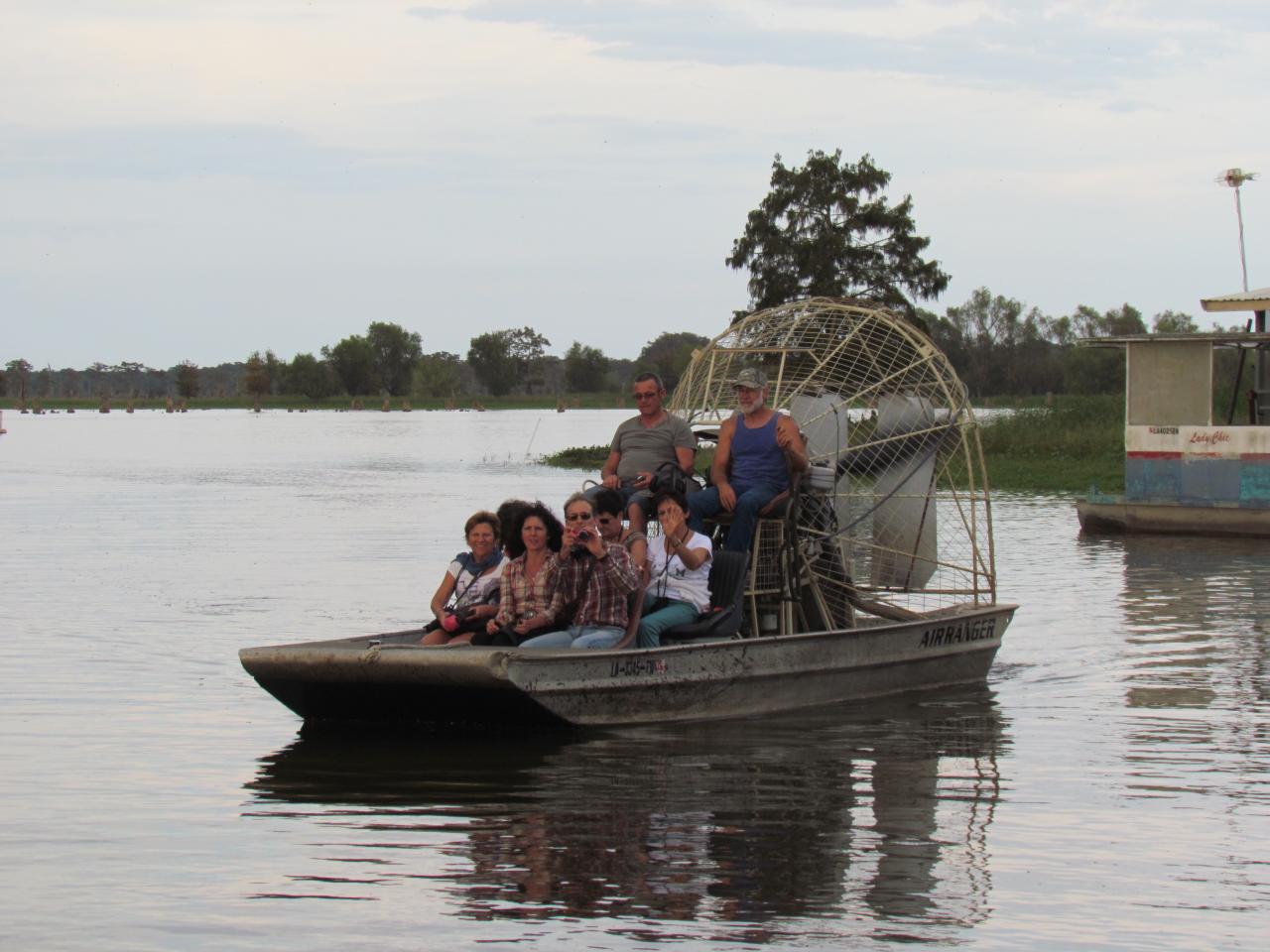 Promenade en air-boat