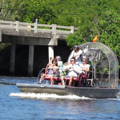 Tour en airboat